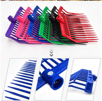 16-Tine Plastic Manure Fork for Stable Cleaning