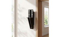 2 Pieces Replacement Screen Door Closer Bracket Plastic Door Closer Mounting Bracket Angled Hardware Reliable for Homeowners, DIYers, Home Repair
