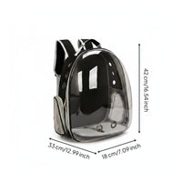 Space Capsule Pet Carrier Ventilated Space Capsule Feline Carrier Side Opening