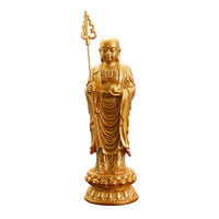 Ksitigarbha Bodhisattva Resin Figurine