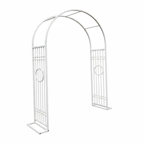 1 Piece Climbing Plant Archway Metal Garden Arbor Sturdy Plant Trellis Weather Resistant Iron Construction for Gardeners DIY Enthusiasts Backyard Patio Yard