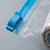 Vacuum Compression Storage Bags with Hand Pump, Small 60x40cm Space Saver for Travel, Airtight Waterproof Reusable Clothing