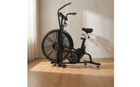 Simultaneous-Motion Air Resistance Bike Large Fan Wheel Air Resistance Bike Moving Handlebars