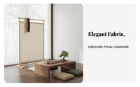 Chinese design Single-Panel Standing Screen Minimalist Design Room partitionr meditative-Inspired Space Partition Freestanding for Tea aficionados, Apartment Dwellers, Interior Designers, Entryway, Bedroom, Restaurant, Virtual Meetings