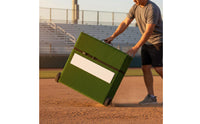 Portable Folding Pitching Mound Anti-Slip Pitching Mound Mat Foldable Sports Gear for, Practice
