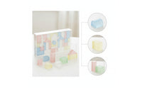 Translucent Acrylic Blocks Open-Ended Sensory Building Blocks Gift-Ready Toy Rainbow for Toddlers