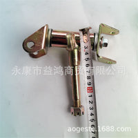 Modified Kart Front Steering Parts for Niu Beach Car, Front Non-Brake Steering Knuckle with Three-Hole Bearing Flange