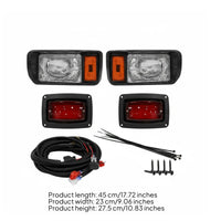 Club Car DS Light Kit Complete Wiring Harness Vehicle Lighting Easy to Install