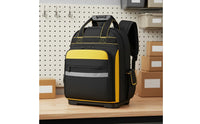 Heavy Duty Tool Backpack Large Capacity Tool Backpack Hard Molded Base