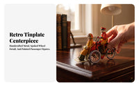 Clockwork Pedal Cycle Cyclist Ornament