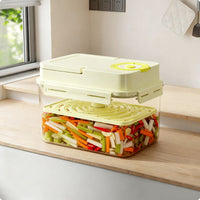 Airtight Food Container Large Capacity Vacuum Food Box Crisp Keeping for Pantry