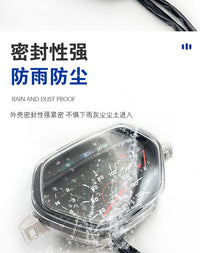 摩托车配件弯梁摩托车仪表码表泰本TBT110里程表仪表盘总成