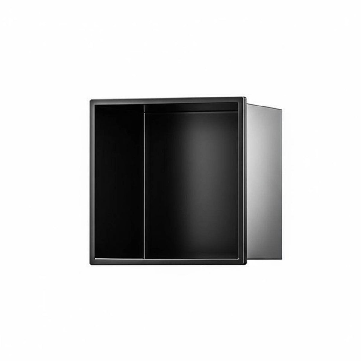 Stainless Steel Recessed Niche Cabinet, Bathroom Wall Shelf, Modern Metal Organizer, Rust Resistant