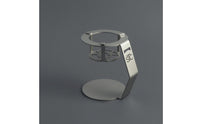 Silver Finish Turkish Coffee Stand Round Base Stainless Steel Coffee Stand