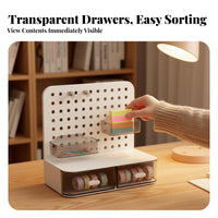 Clear-Front Collectible Case Transparent Door Display Box Stackable Design