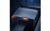 Grill Heat Spreader Silver Finish Stainless Steel Heat Spreader Blaze-up Control Rectangular Grill Panel