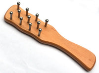 Solid Wood and 304 Stainless Steel Gua Sha Comb