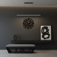 Cut Acrylic Timepiece Modern Design Acrylic Wall Timepiece Easy to Install