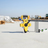Wear-Resistant Exposed Reel Fiberglass Measuring Tape Non-Stretch Fiberglass Tape Measure High Strength Ergonomic Handle for Surveyors