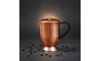 Copper Beer Mug Rustic Look Copper Simple to Clean to Clean Tableware for Tea Time