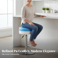 cumulusShaped Caster Stool Padded padding Lowlow-level caster Seat for Living Room