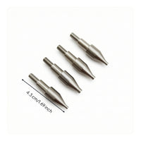 4 Pieces Threaded Metal Parts Replacement Hardware for Technicians