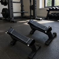 Deadlift Jack, Barbell Jack for Loading and Unloading Weight Plates, Portable Steel Weightlifting Jack, Adjustable Shock Absorption