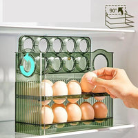 Automatic Rolling Egg Dispenser Transparent Body Automatic Egg Roller