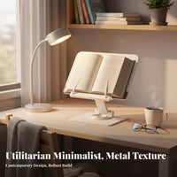 Adjustable Bookrest adaptable Adjustable Textbook Easel Foldable Design for Desk