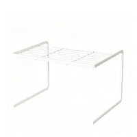 U-Shaped Shelf Metal Frame Adjustable Counter Shelf Slatted