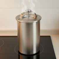 Compressing Coil Design Meat Press with Thermometer Rust-Resistant Stainless Steel Ham Press Easy to Clean