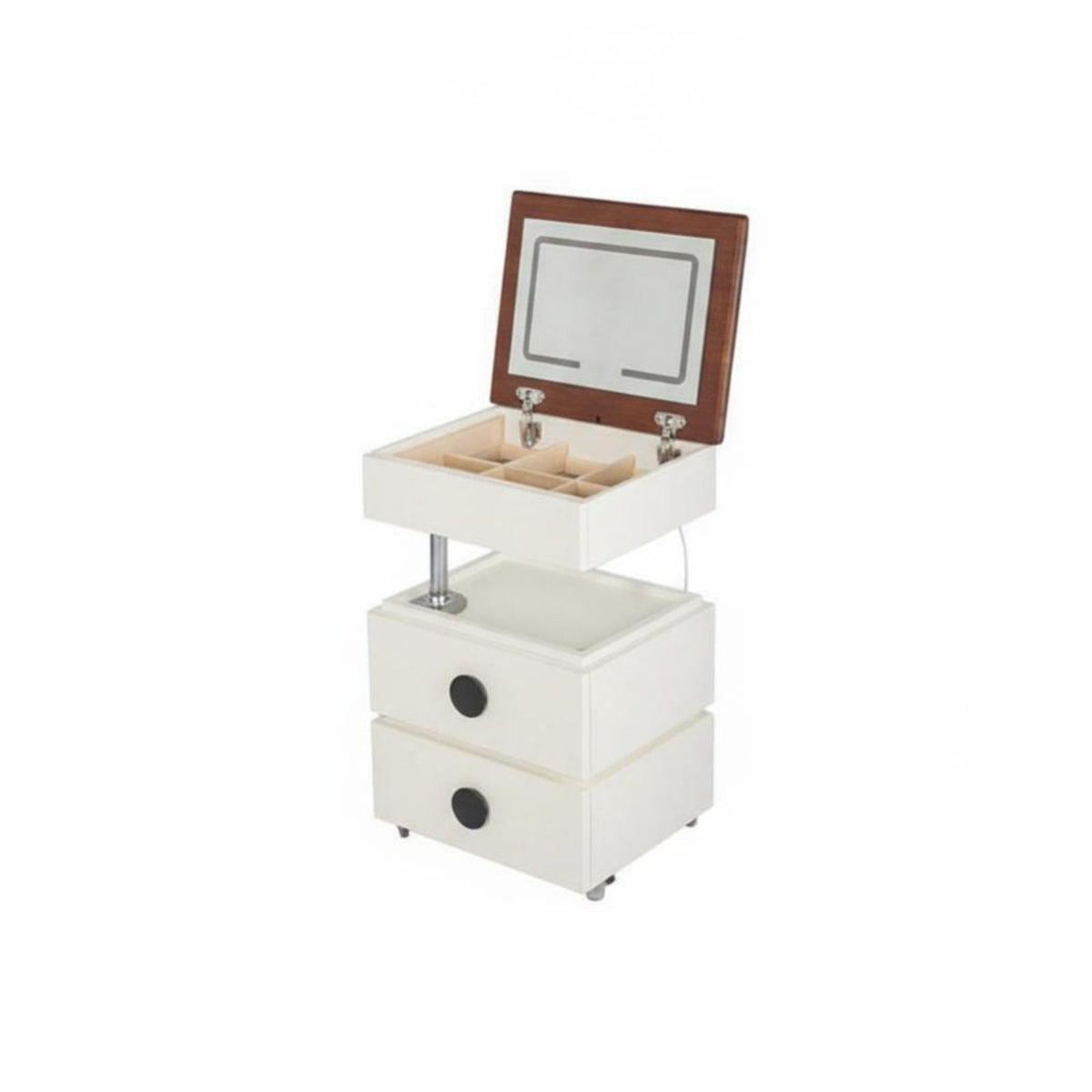 raiseTop Makeup Table Height-Adjustable Bedroom Furniture Multifunctional Space-Saving for Students, Apartment