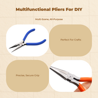 Needle Nose Pliers, 5cm Mini Jewelry Pliers, accurate Hand Tool for Beading, DIY Crafts, Jewelry Repair