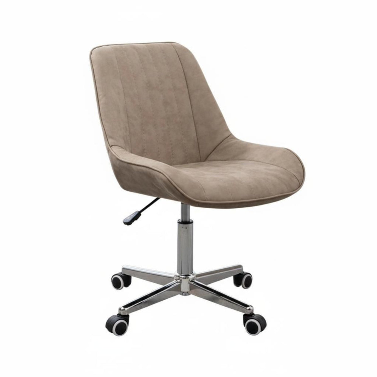 Armless Shell Chair space-efficient Design Computer Seat Space-Saving for Young Adults
