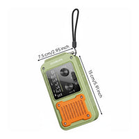 Hand Crank Radio Multifunction Preparedness Gear 3-Way Charging for Campers
