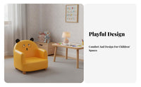 Plush creature Character Chair Supports Learning to Sit for literary Corner, Babies