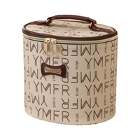 Waterproof makeup bag with hook