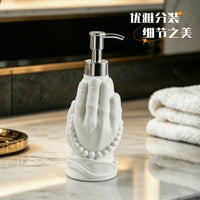 小众艺术佛手造型洗手液皂液瓶创意按压式卫生间浴室乳液瓶分装瓶