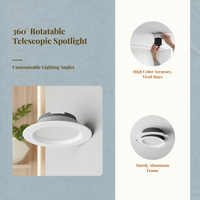Dimmable LED ceiling spotlight