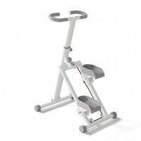 Stair Stepper with Handlebars Foldable Stepper with Handlebars Space-Saving Climbing Exercise Machine for Adults, Home Gym, Apartment