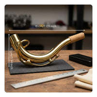 Saxophone Neck Rich Tone Saxophone Neck Thickened Tube Wall for Students