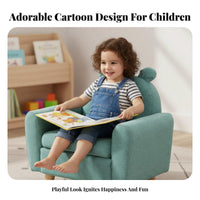 Soft creature Character Chair Kid-Sized children's Furniture Comfortable Seating Supportive build for Daycare Center, Playroom