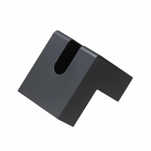 L-Shaped Tissue Box Modern Minimalist Style Desktop Napkin Case Space Saving Corner Tissue Holder for Bedroom
