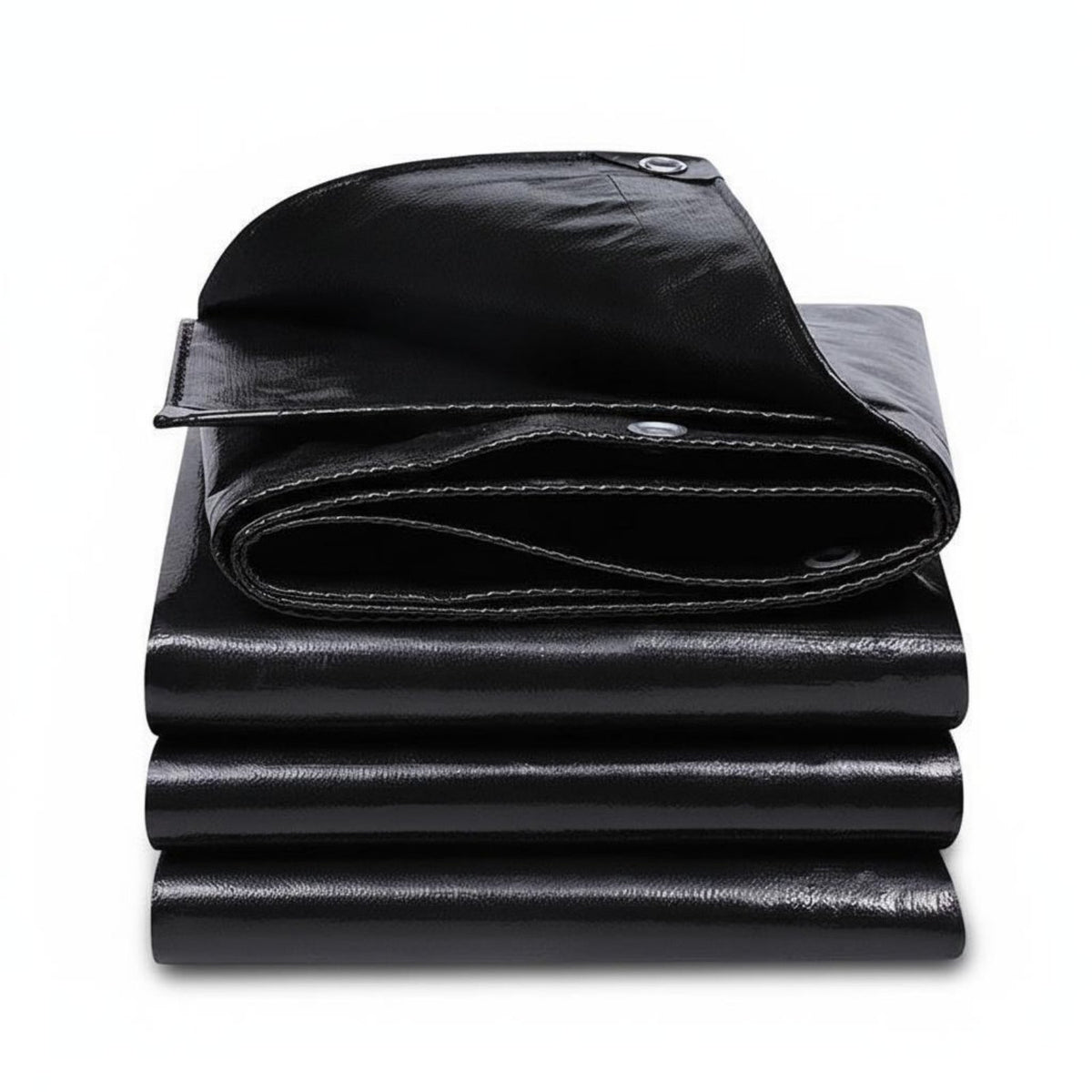 Black Waterproof Tarpaulin Weatherproof Waterproof Tarpaulin Weather-Resistant Protection Thickened Sunshade Cloth Multi-Purpose for Truckers, Campers, Farmers, Balcony, Truck Cargo, Camping, Warehouse