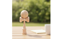 Kendama Beech Wood Japanese Ball and Cup Game Tactile for Tabletop Challenge