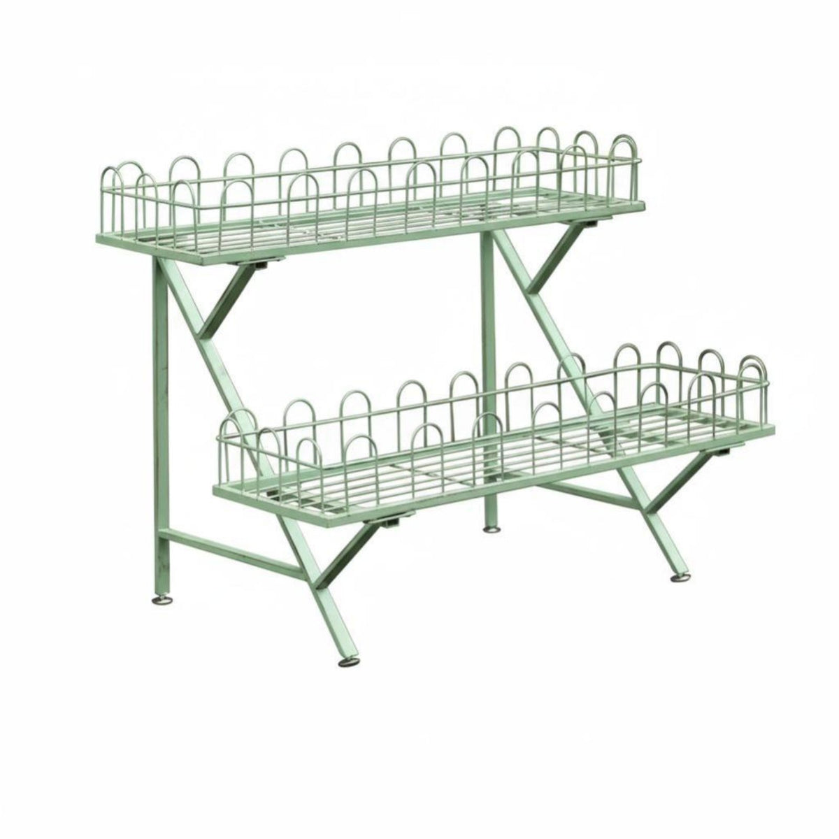 Multimulti-tiered Pot Stand Freestanding three-tier Etagere Space-Saving for Patio, Corner