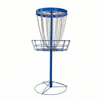 Disc-Catching Basket with Chains Compact Disc-Catching Basket Target Sports Gear for Park