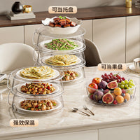Transparent Plastic Food Cover with Dust Protection