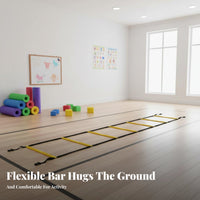 Long-Lasting Agility Ladder Flexible Speed Training Ladder Wear-Resistant Fitness Gear Lightweight for Children, Athletes