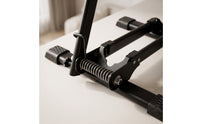 Foldable Bike Parking Stand Spring-Loaded Bike Floor Stand Adjustable Bike Parking Rack Compact for Apartment